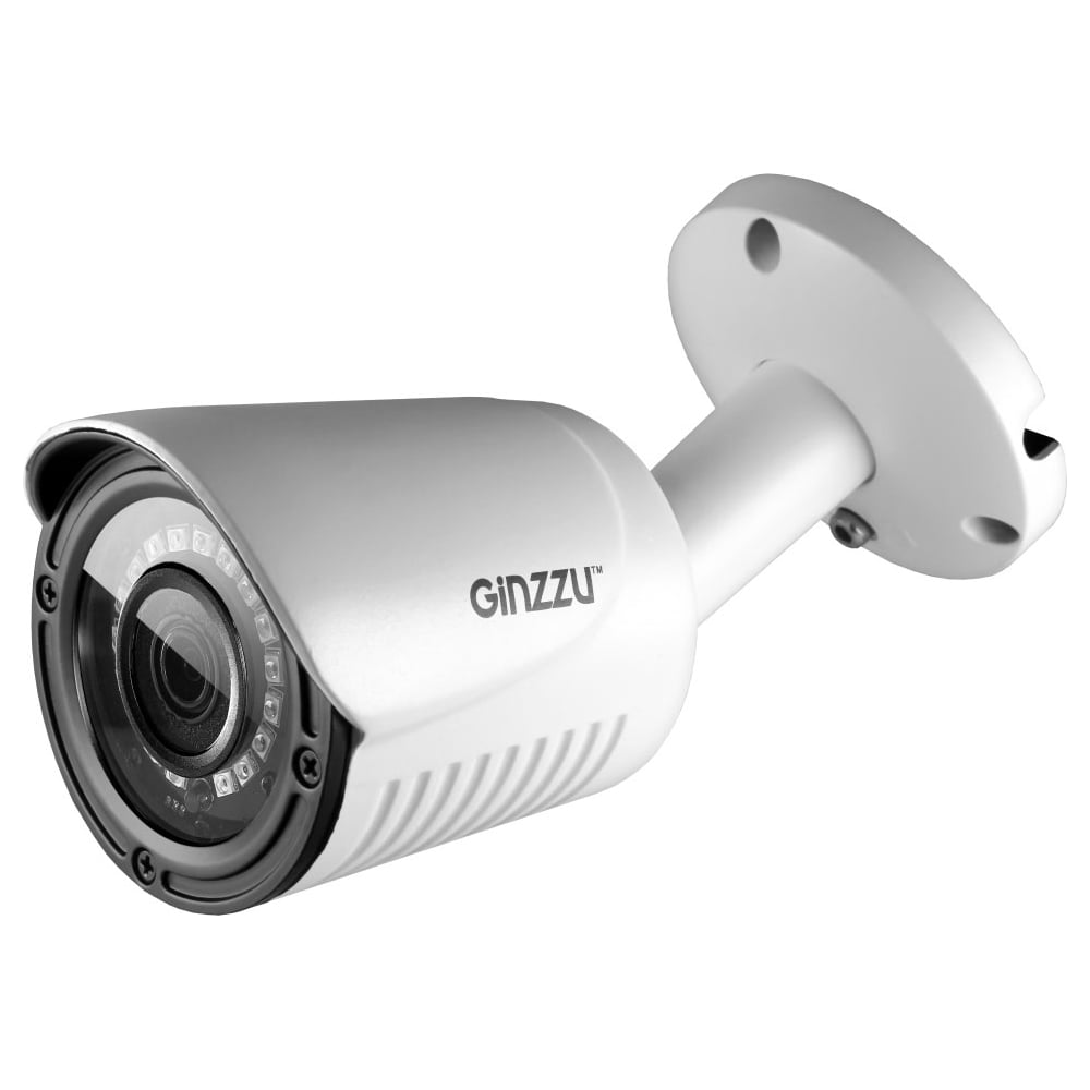 Камера GINZZU HAB-2035A AHD 2.0Mp AR0237, 3.6 mm, пуля, IR 20 м, IP66 ...