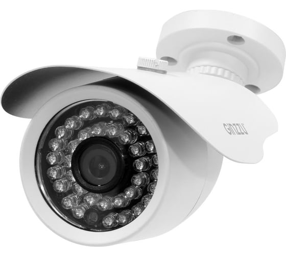 Камера GINZZU HIB-1331A, IP 1.3Mp AR0130, 3.6mm, пуля, IR 30 м, IP66, металл 14528