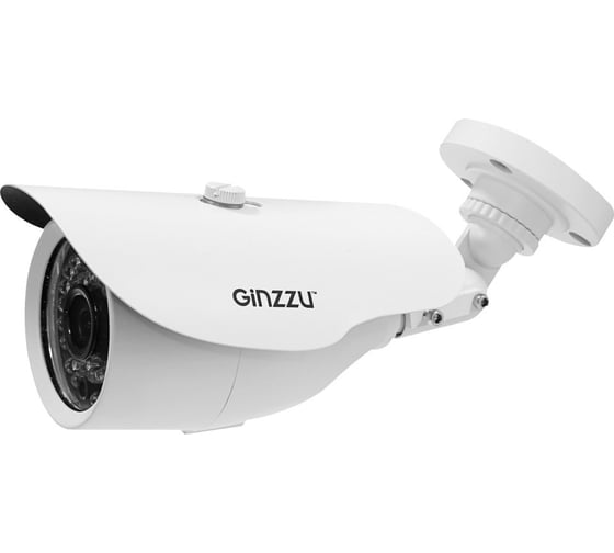 Камера GINZZU HIB-1331A, IP 1.3Mp AR0130, 3.6mm, пуля, IR 30 м, IP66, металл 14528