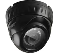 Камера GINZZU HAD-2035Oчер, AHD 2.0Mp OV2710, 3.6mm, купол, IR20м, IP66, металл 14084