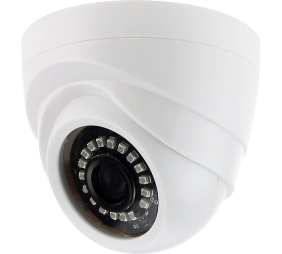 Камера GINZZU HID-1031O, IP 1.0Mp OV9732, 3.6mm, купол, IR 20м, пластик 13986 1
