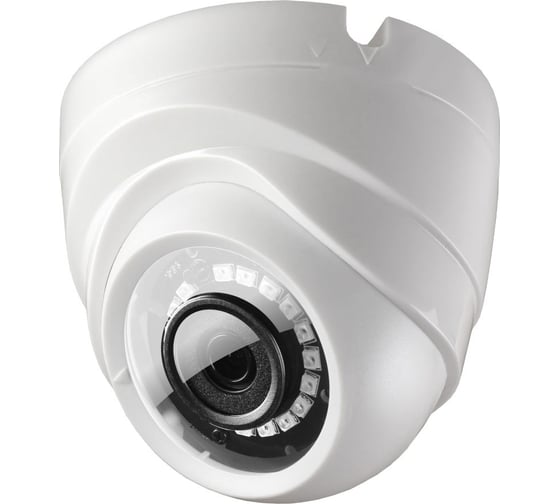 Камера GINZZU HID-1031O, IP 1.0Mp OV9732, 3.6mm, купол, IR 20м, пластик 13986