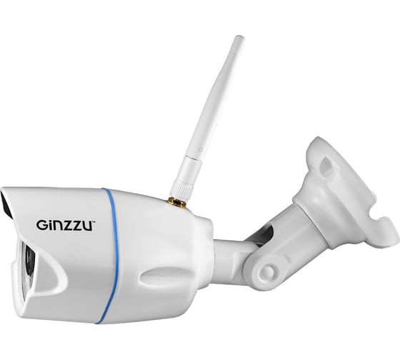 Камера GINZZU HWB-1031X, WiFi 1.0Mp SC1045, 3.6mm, IR 30м, IP66, металл 15649