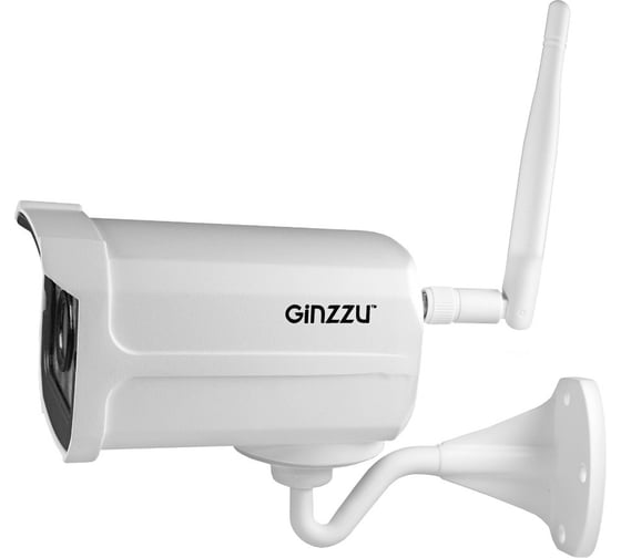 Камера GINZZU HWB-1032X, WiFi 1.0Mp SC1045, 3.6mm, IR 40м, IP66, металл 14647