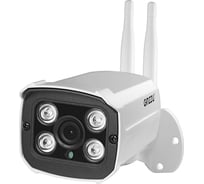 Камера GINZZU HWB-1033X, WiFi 1.0Mp SC1045, 2.8mm, IR 40м, IP66, alarm, металл 14849