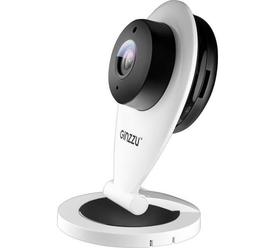 Камера GINZZU HWD-1031X, WiFi 1.0Mp SC1045, 3.6mm, IR 10м, пластик 15295