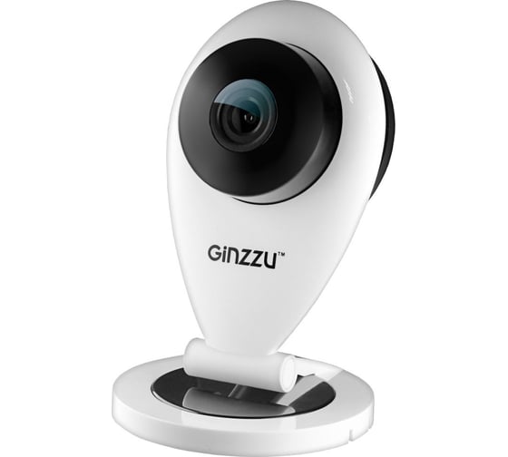 Камера GINZZU HWD-1031X, WiFi 1.0Mp SC1045, 3.6mm, IR 10м, пластик 15295