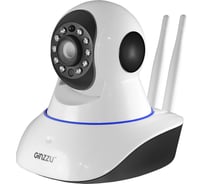 Камера GINZZU HWD-1032X, WiFi 1.0Mp SC1045, 3.6mm, P/T, IR 10м, alarm, пластик 15423