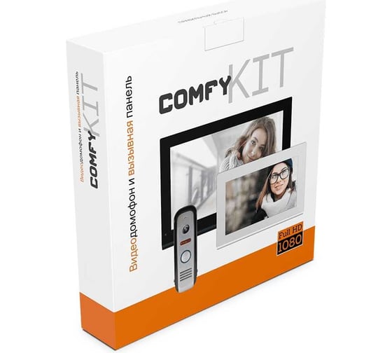 Комплект full hd видеодомофона Novihome Comfy 10 dark fhd wifi kit с wifi v. 4102