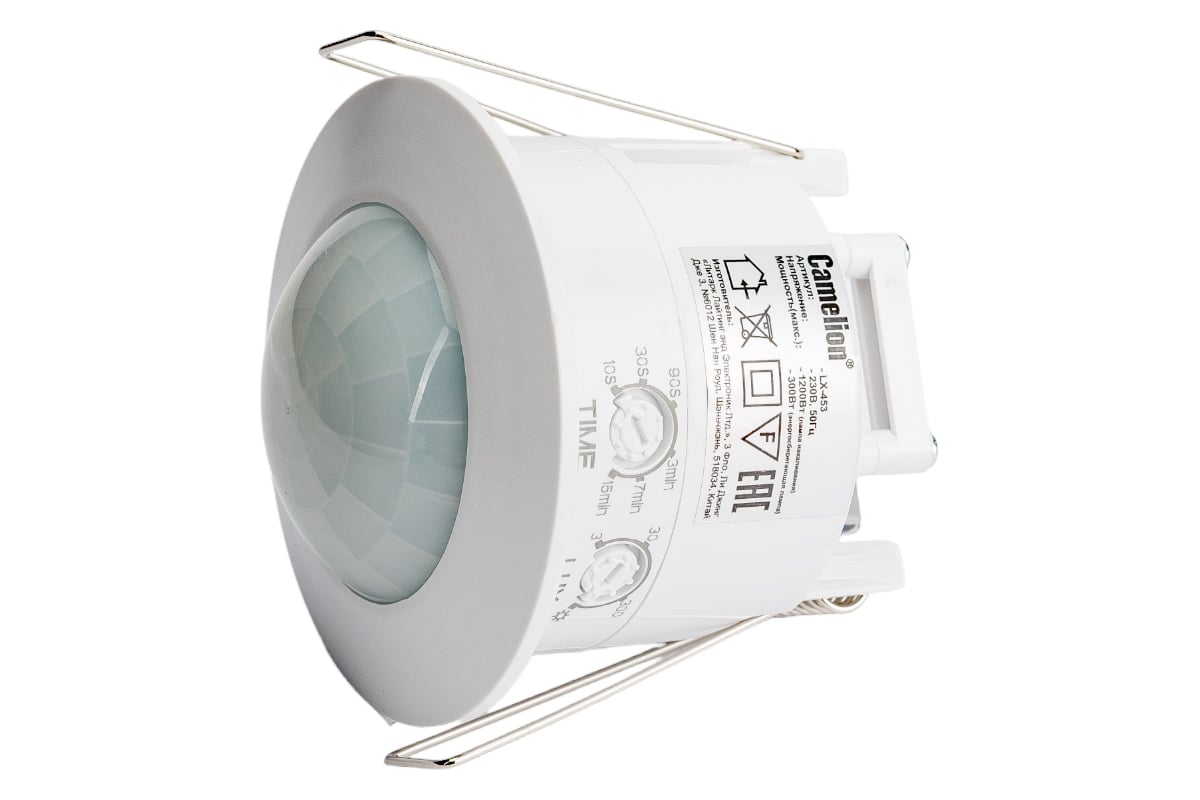 Электронный сенсор включения освещения Camelion LX-453 потолочный ...