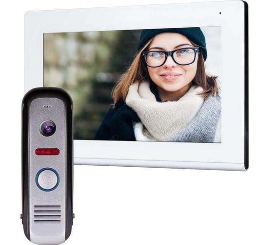 Комплект full hd видеодомофона Novihome Comfy 7 fhd wifi kit white с wifi v. 4099