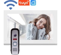 Комплект full hd видеодомофона Novihome Comfy 10 fhd wifi kit white с wifi v. 4101
