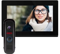 Комплект full hd видеодомофона Novihome Comfy 7 fhd kit dark v. 4176