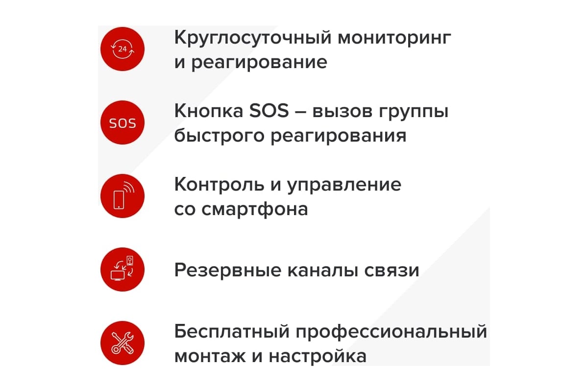 Комплект охраны 3-комнатной квартиры Цезарь Сателлит БАЗОВЫЙ 106803