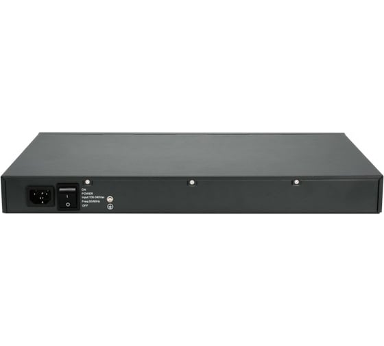 Управляемый коммутатор Gigalink l3 poe, stack, 24 1/2.5 гбит/с poe, 6 1/10гбит/с sfp+, poe 740вт GL-SW-G305-30P 1