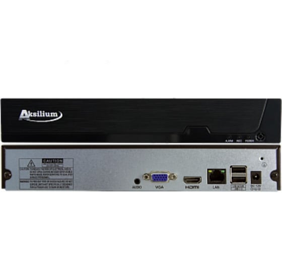 Регистратор AKSILIUM NVR-1/16 (16-4K) AI УТ000093644 1