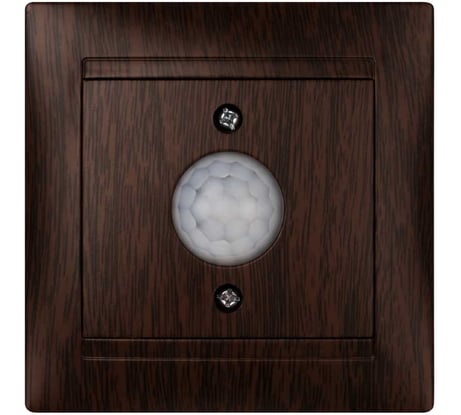 Выключатель с датчиком движения TDM ELECTRIC Лама 1А венге SQ1815-0448