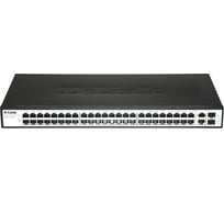 Неуправляемый коммутатор d-link с 48 портами 10/100base-tx + 2 комбо портами 10/100/1000base-t/sfp DES-1050G/C1A