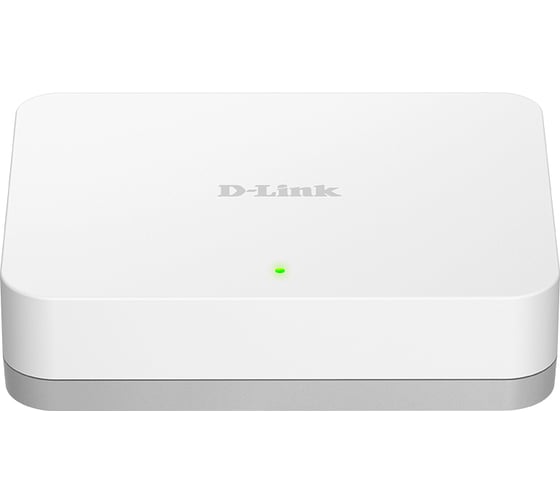 Неуправляемый коммутатор d-link с 5 портами 10/100/1000base-t, функцией энергосбережения и поддержкой qos DGS-1005A/F1A 1