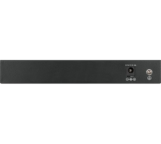 Неуправляемый коммутатор d-link с 8 портами 10/100base-tx и 1 портом 10/100/1000base-t, 8 портов рое 802.3af/at, poe-бюджет 117 вт DES-1009MP/A1A