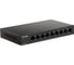 Неуправляемый коммутатор d-link с 8 портами 10/100base-tx и 1 портом 10/100/1000base-t, 8 портов рое 802.3af/at, poe-бюджет 117 вт DES-1009MP/A1A 3
