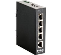 Промышленный неуправляемый коммутатор с 5 портами d-link Dis-100g-5w/a1a 10/100/1000base-t DIS-100G-6S/A2A