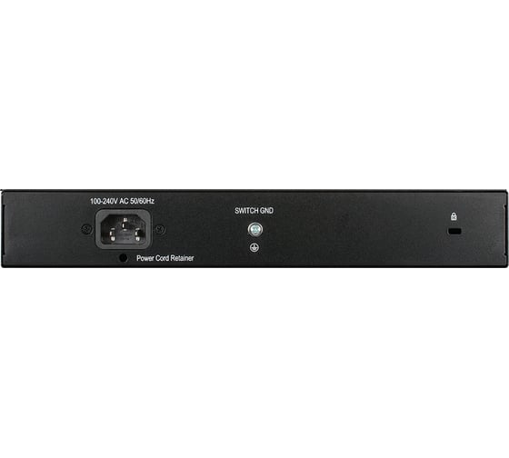 Неуправляемый коммутатор d-link Dss-100e-6p/a1a с 6 портами 10/100base-tx (4 порта poe 802.3af/at, poe-бюджет 55 Вт, дальность до 250 м) DGS-1008MP/B1A