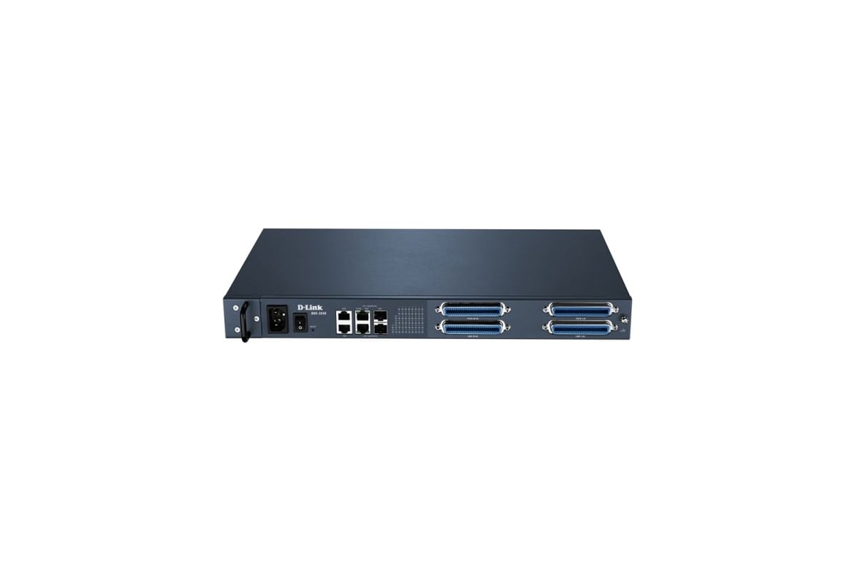 Коммутатор d-link Proj ip dslam с 48 adsl-портами и 2 комбо-портами  100/1000base-t/sfp DAS-3248/EA/D1A - выгодная цена, отзывы, характеристики,  фото - купить в Москве и РФ