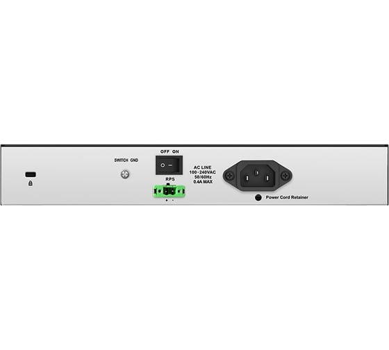 Управляемый l2 коммутатор d-link с 10 портами 1000base-x sfp и 2 портами 10/100/1000base-t DGS-1210-12TS/ME/B1A
