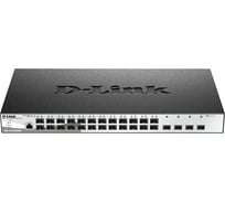 Управляемый l2 коммутатор d-link с 24 портами 100/1000base-x sfp и 4 портами 10gbase-x sfp+ DGS-1210-28XS/ME/B1A