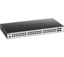 Управляемый l2 коммутатор d-link с 48 портами 10/100/1000base-t и 4 портами 1000base-x sfp DGS-3000-52L/B1A