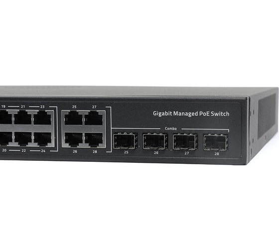 Коммутатор poe Amatek An-sm28p24 7000632