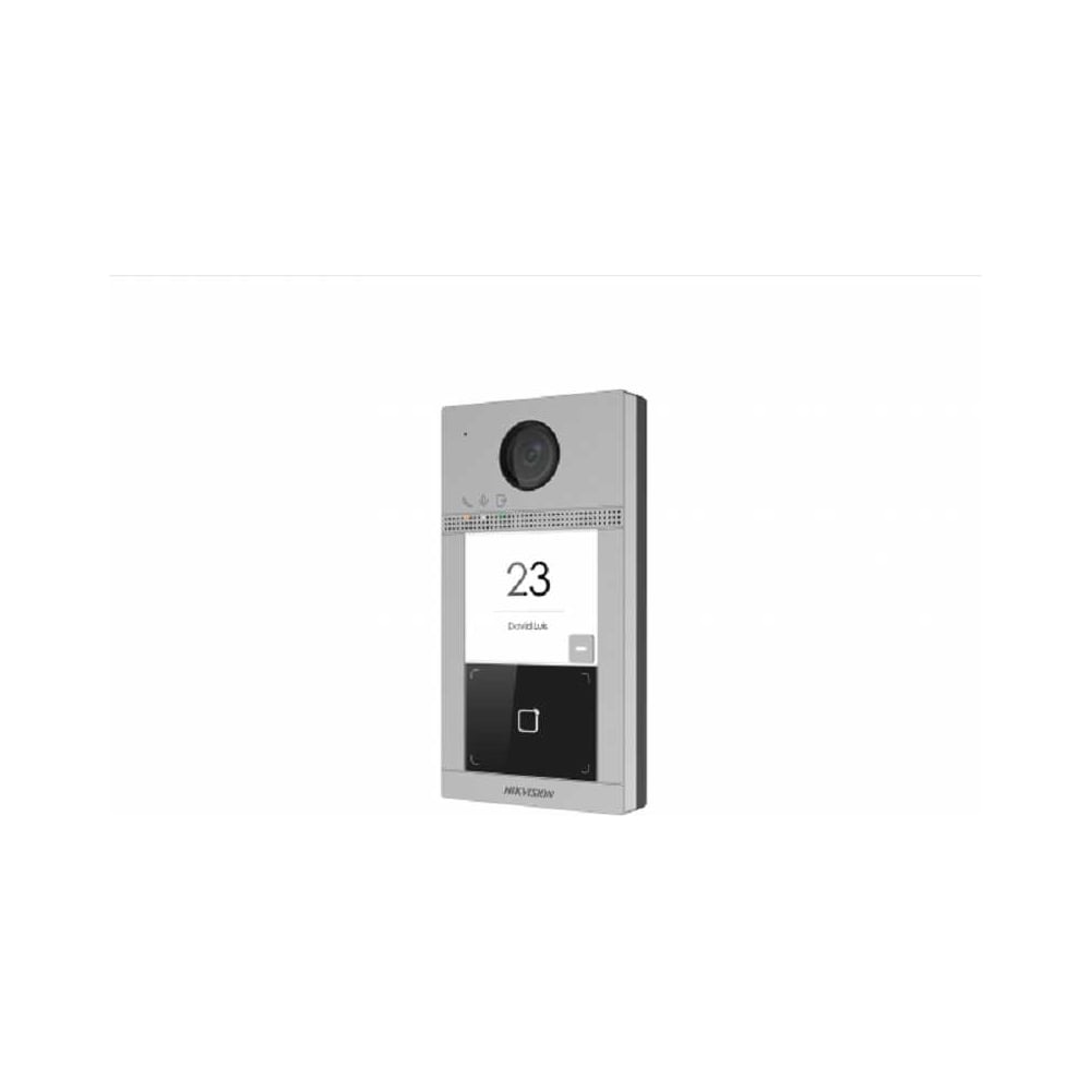 Вызывная ip панель Hikvision Ds-kv8113-wme1(c)/flush 2мп на одного ...