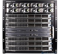 Стартовый комплект коммутатора d-link Proj l3 dgs-6600, шасси, 8 слотов расширения DGS-6608-SK/A1A