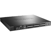 Управляемый стекируемый коммутатор d-link Proj уровня 2+ с 20 портами 10g sfp+ и 4 комбо-портами 10gbase-t/sfp+ DXS-3400-24SC/A1ASI