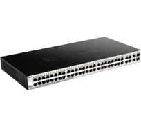 Управляемый l2 коммутатор с 48 портами и 4 комбо-портами 100/1000base-t/sfp d-link DGS-1210-52/FL1A
