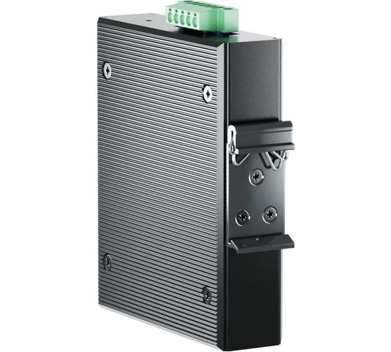 Промышленный коммутатор  Prompower pps-1g0612, 6 портов, 4-10/100/1000m rj45 + 2-10/100/1000m uplink, dc12-48vPPS1G0612