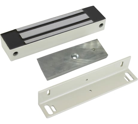 Электромагнитный замок ACCORDTEC ML-295K с уголком (белый) АС5003925