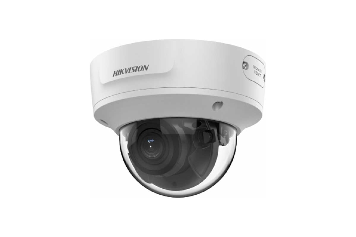 Уличная купольная ip-камера Hikvision DS-2CD2743G2-IZS 4мп с  exir-подсветкой до 40м и технологией acusense АВ5079678 - выгодная цена,  отзывы, характеристики, фото - купить в Москве и РФ