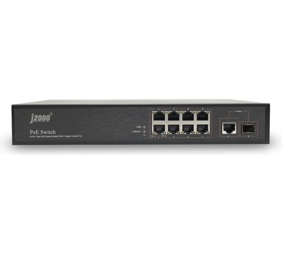 8-ми портовый PoE свитч -NET-Sw08PoE01U01FUm J2000 CC000003649