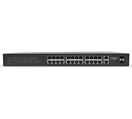 24-х портовый PoE свитч -NET-Sw24PoE02U02FUm J2000 CC000003651