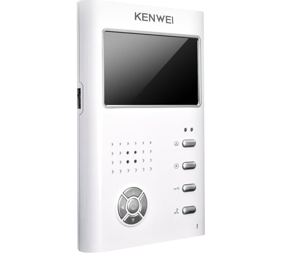 Цветной монитор видеодомофона без трубки (белый) Kenwei hands-free KW-E430C СП16283