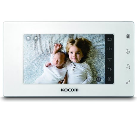Видеодомофон KOCOM AHD KCV-544SD AHD белый CC000005837