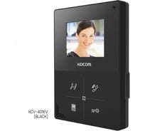 Цветной монитор видеодомофона без трубки hands-free KOCOM KCV-401EV черный СП9306