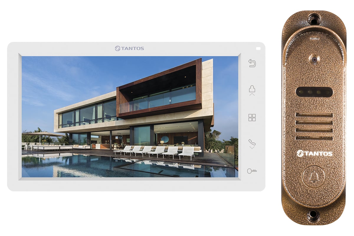 Комплект видеодомофона Tantos Avelin HD Kit - выгодная цена, отзывы,  характеристики, фото - купить в Москве и РФ