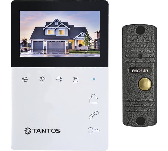 Комплект видеодомофона Tantos Elsa Kit (графит) 1