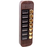 Многоабонентская панель цветного видеодомофона (медь) JSB Systems JSB-V087K PAL CC000002498