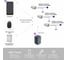 Умный беспроводной выключатель GRITT Evolution 3-клавишный серебристый, IP67, комплект: 1 выкл., 3 реле 1000Вт 433 + WiFi с управлением со смартфона 14150 10
