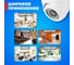 Купольная камера REXANT ahd 2.0мп full hd 1920x1080 (1080p), объектив 2.8мм, ик до 30м 45-0138 5