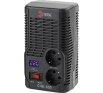 Компактный стабилизатор напряжения ЭРА СНК-600 160-260В/220В, 600ВА Б0032468